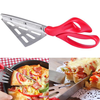 Useful Pizza Cutter Pizza Slicer 2 in 1 Pizza Scissor Shears Pastry Cutter Set