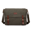 Vintage Business Crossbody Bag Canvas Retro Sling Bag Message Bag For Men