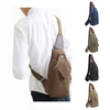 Vintage Canvas Chest Bag Casual Sling Bag Crossbody Bag Shoulder Bag For Men