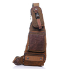 Vintage Casual Ecological Cotton Canvas Chest Bag Big Capacity Crossbody Bag For Men