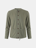 Vintage Chinese Style Cotton Linen Long Sleeve Slim Fit Stand Collar Jackets for Men