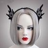 Vintage Cosplay Headband Retro Wizard Ear Lace Headwear Headband