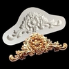 Vintage Flower Fringe Silicone Cake Fondant Mold DIY Cake Baking Decorating Tools Bakeware