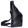 Vintage Genuine Leather Casual Crossbody Shoulder Chest Bag For Men