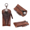 Vintage Genuine Leather Keychain Wallet Case Bag Cover Organizer Key Holder