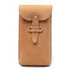 Vintage Genuine Leather Waist Bag Business Solid Crossbody Bag For Men