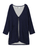 Vintage Long Sleeve Loose Cotton Cardigan Coat For Women