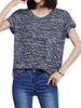 Vintage O-neck Short Sleeves Printed T-shirts For Women
