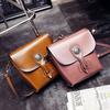 Vintage PU Leather Bucket Bag Phone Bag Shoulder Bag Crossbody Bags