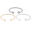 Vintage Simple Geometric Circle Opening Bracelet for Women