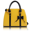 Vintage Stylish Woman Bowknot Handbag