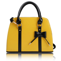 Vintage Stylish Woman Bowknot Handbag
