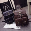 Vintage Women Girl Travel Backpack PU Leather Satchel Shoulder School Bag