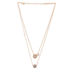 Vintage Women Necklace Multiple Rhinestone Ball Necklace