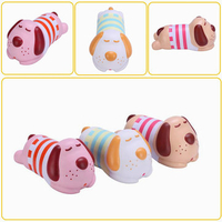 Vlampo Squishy Luck Hans Tony Doggy Puppy Dog Slow Rising Original Packaging Collection Gift Decor