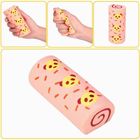 Vlampo Squishy Panda Swiss Roll Cute Cake Toy Slow Rising Original Packaging Collection Gift Decor