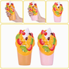 Vlampo Squishy Strawberry Kiwi Fruit Assorted Ice Cream Slow Rising Original Packaging Collection