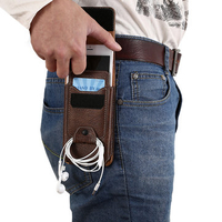 Waist Bag Leisure Vintage Multi-functional Phone Case Wallet Crossbody Bag For Men