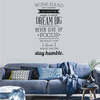 Wall Decals"es Work Hard Vinyl Wall Sticker Office Bedroom Living Room Home Decor