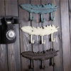 Wall Hook Wall Hanger Coat Hooks Vintage Cast Iron Towels Hook Bar Creative Decorations