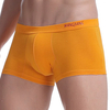 WANGJIANG Casual Thin Cotton Breathable Sexy U Convex Boxer Briefs for Men