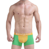WANGJIANG Sexy Casual U Convex Pouch Stitching Color Thin Breathable Brief Boxers for Men