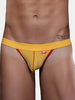 WANGJIANG Sexy Mesh Breathable Underwear Low Rise U Shaped Thongs for Men