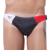 WANGJIANG Side Buckle Mesh Breathable U Convex Swimsuits