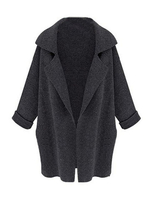 Warm Cardigan Sweater Loose Long Knit Crochet Trench Outwear
