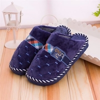 Warm Cotton Plush Home Soft Villus House Floor Thick Nonslip Sole Shoes
