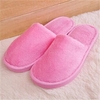 Warm For Woman Home House Floor Soft Plush Slippers