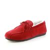 Warm Fur Pure Color Suede Loafers Slip On Moccasin