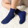 Warm Winter Pure Fluffy Thick Soft Home Floor Socks Bed Socks