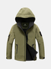 Water Resistant Windproof Hooded Jacket