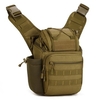 Waterproof Nylon Camera Bag Outdoor Multi-functional Tactical Package Shoulder Crossbody Bag For Men
