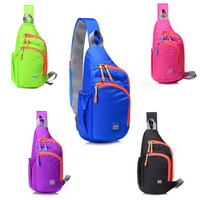 Waterproof Nylon Chest Bag Outdoor Sport Crossbody Bag