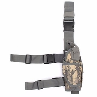 Waterproof Oxford Hunting Military Tactical Puttee Thigh Leg Gun Holster Pouch For Men