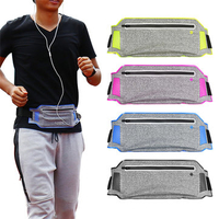 Waterproof Waist Bag Sports Running Phone Case Wallet Case for under 6 inches Smartphone