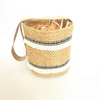 Weave Bucket Bag Summer Plait Crossbody Bag Casual Beach Sling Bag
