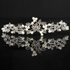 Wedding Bridal Prom Party Princess Pearl Crystal Flower Hair Band Tiara Headband
