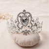 Wedding Bride Diamond Crystal Rhinestone Crown Vintage Bridal Headband Queen Tiara Hair Accessories