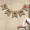 Wedding Linen Farrer Pull the Flag Garland DIY Decoration