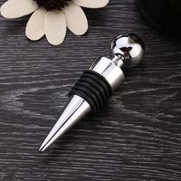 Wedding Wine Collection Alloy Plastic Fresh Gifts High Quality Wine Stopper Red Wine Bottle Stopper
