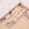 Welcome to My Home Non-slip Floor Mat Door Rug Kitchen Indoor Outdoor Carpet