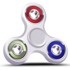 White Finger Spiral Hand Spinner Bearing Fidget Focus Stress Kids Desk Toys