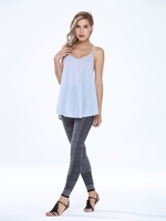 White Irregular Strapless Women Sexy Loose Vest