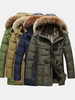 Winter Big Down Thick Warm Windproof Jackt Furred Hooded Long Coat