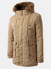 Winter Casual Outdoor Thicken Warm Hooded Padded Jackets for Men