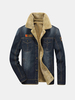 Winter Casual Thicken Warm Denim Jacket