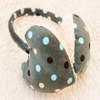 Winter Cute Dot Print Hearts Shape Fur Warm Earmuffs